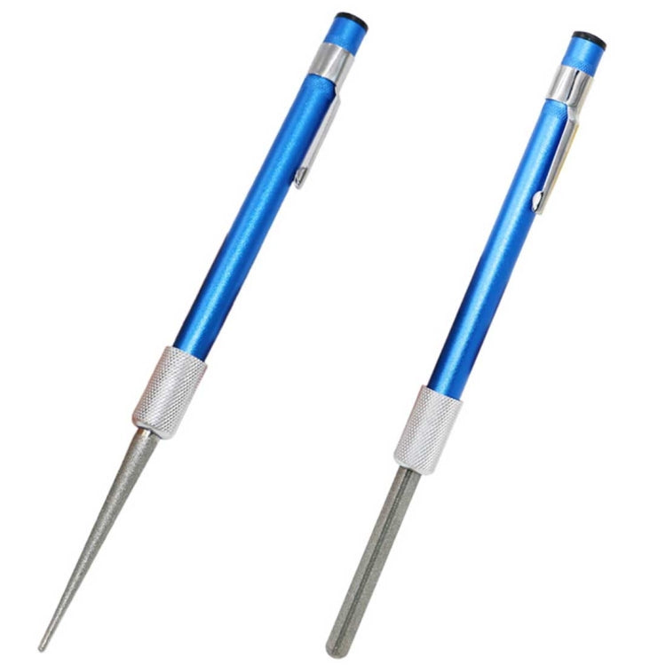 Diamond Carbon Steel Knife Fishhook Sharpener Portable Kitchen Accessories Multi Purpose Sharpener Stick, Sharpener Stick