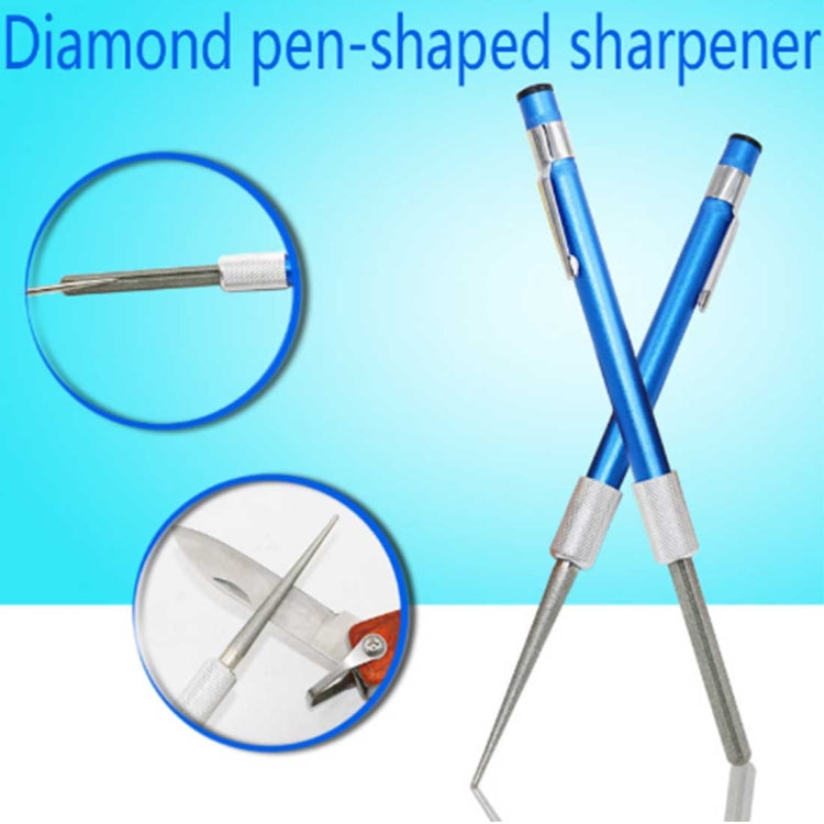 Diamond Carbon Steel Knife Fishhook Sharpener Portable Kitchen Accessories Multi Purpose Sharpener Stick, Sharpener Stick