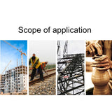 Wedge Feeler Gap 15-30mm Stainless Steel Ruler Inspection Taper Gauge Metric Imperial Measure Tool, 15-30mm Metric Imperial