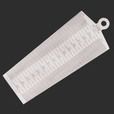 Wedge Feeler Gap 45-60mm Stainless Steel Ruler Inspection Taper Gauge Metric Measure Tool, 45-60mm Metric 45-60mm Metric