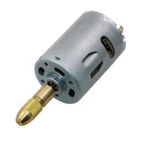 7 PCS/Set Brass 0.5-3mm Small Electric Drill Bit Collet Micro Twist 5.05mm Drill Chuck Set with Wrench, 5.05mm