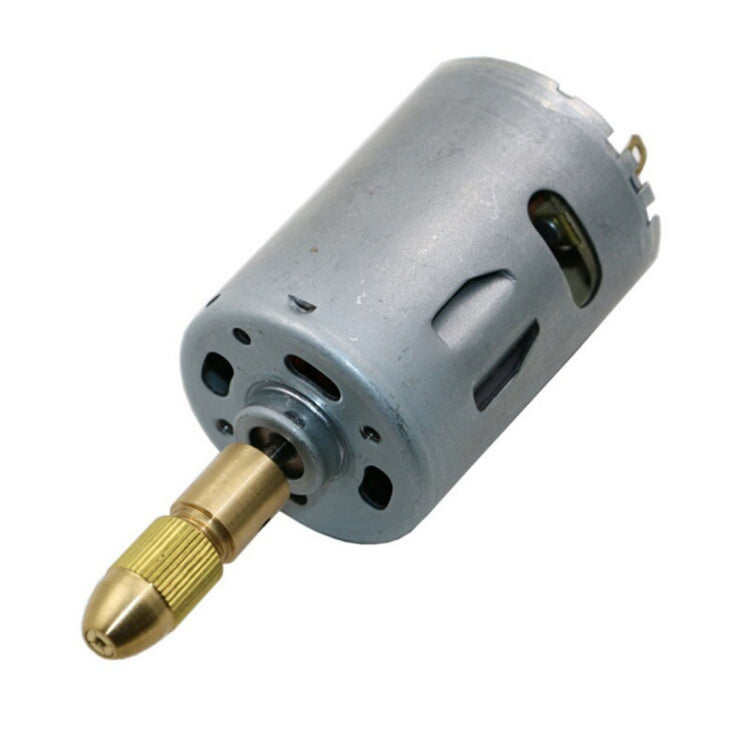 7 PCS/Set Brass 0.5-3mm Small Electric Drill Bit Collet Micro Twist 5.05mm Drill Chuck Set with Wrench, 5.05mm