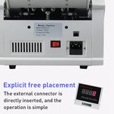 2108UV/IR Portable Multi-Currency Currency Counter, Specification: AU Plug, 220V AU Plug