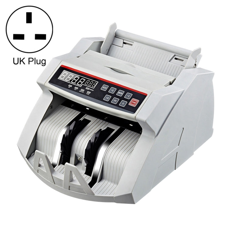 2108UV/IR 220V Multi-Currency Currency Counter, Specification: UK Plug, 220V UK Plug 220V UK Plug