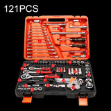 121 In 1 Multi-function Car Repair Combination Toolbox Ratchet Wrench Set, 121 In 1 121 In 1