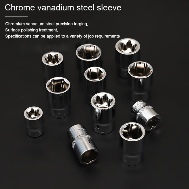 121 In 1 Multi-function Car Repair Combination Toolbox Ratchet Wrench Set, 121 In 1