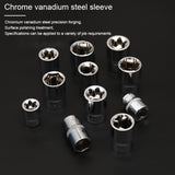 121 In 1 Multi-function Car Repair Combination Toolbox Ratchet Wrench Set, 121 In 1