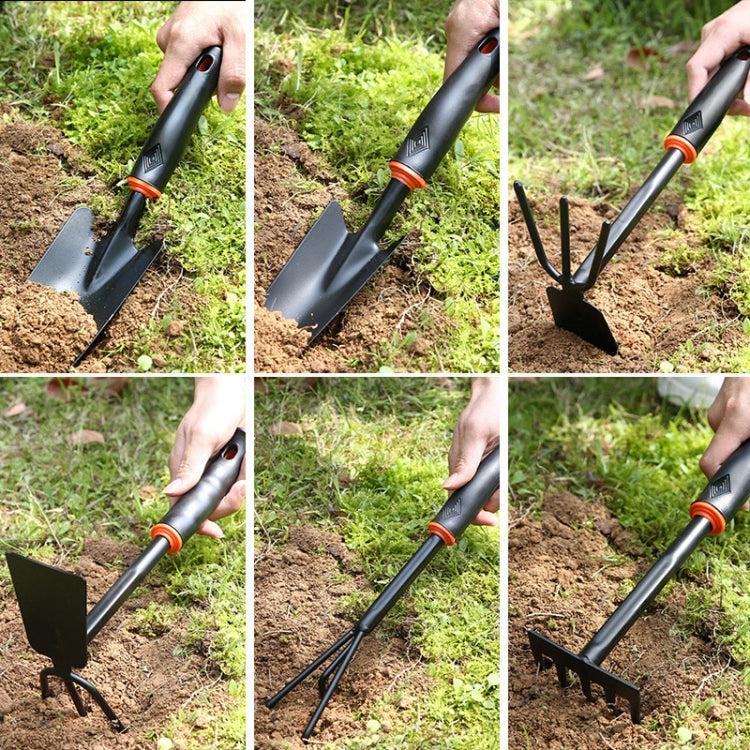 Gardening Tool Round Shaped Weed Puller with Black Rubber Handle, Round Shaped Weed Puller