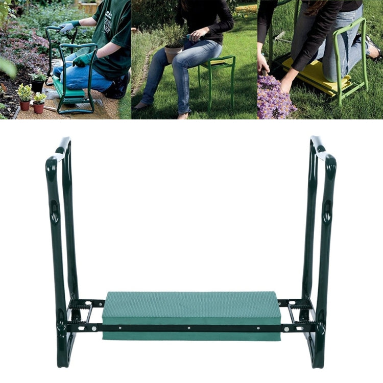 Folding Stainless Steel Garden Stool Knee Pads, Stool