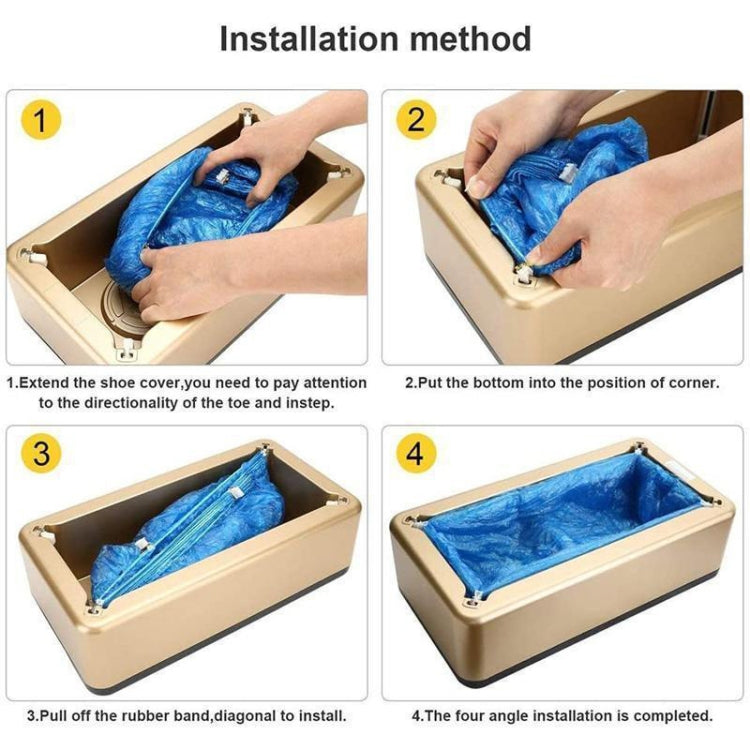 100 PCS Disposable Household T-shaped Shoe Cover, Shoe Cover