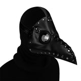 HG65005 Halloween Dress Up Props Rivets Beak Shape Mask, Rivets Black, Rivets White, Rivets Brown