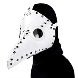 HG65005 Halloween Dress Up Props Rivets Beak Shape Mask, Rivets Black, Rivets White, Rivets Brown