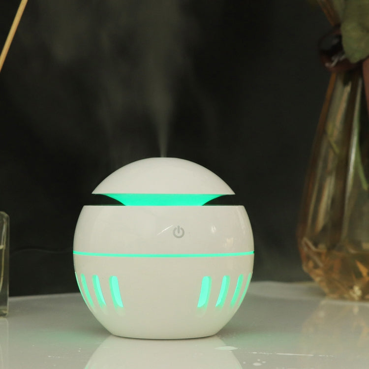 Wood Grain USB Hollowed-out Humidifier Seven Color Aromatherapy Lamp Automatic Alcohol Sprayer with Remote Control(Sky Blue), HC0372A, HC0372B, HC0372C, HC0372D, HC0372F, HC0372G, HC0372H, HC0372I, HC0372J, HC0372K HC0372F