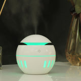 Wood Grain USB Hollowed-out Humidifier Seven Color Aromatherapy Lamp Automatic Alcohol Sprayer with Remote Control(Sky Blue), HC0372A, HC0372B, HC0372C, HC0372D, HC0372F, HC0372G, HC0372H, HC0372I, HC0372J, HC0372K HC0372F