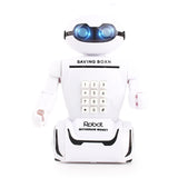 Multi-function Robot Piggy Bank Desk Lamp Code Money Box for Children, Robot Bank