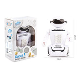 Multi-function Robot Piggy Bank Desk Lamp Code Money Box for Children, Robot Bank