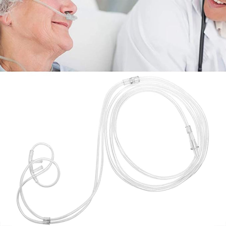 5 PCS Household Disposable Double-hole Nasal Oxygen Tube Pipe Oxygen Supply Tubing, Length: 8m, Length: 8m