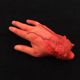 Popular Scary Halloween Prop Bloody Four Finger Fake Hand, Four Finger