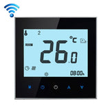 BHT-1000-GA-WIFI 3A Load Water Heating Type Touch LCD Digital WiFi Heating Room Thermostat, Display Clock / Temperature / Periods / Time / Week / Heat etc., BHT-1000 3A (Black), BHT-1000 3A (White) BHT-1000 3A (Black) Black