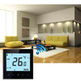 BHT-1000-GA-WIFI 3A Load Water Heating Type Touch LCD Digital WiFi Heating Room Thermostat, Display Clock / Temperature / Periods / Time / Week / Heat etc., BHT-1000 3A (Black), BHT-1000 3A (White)