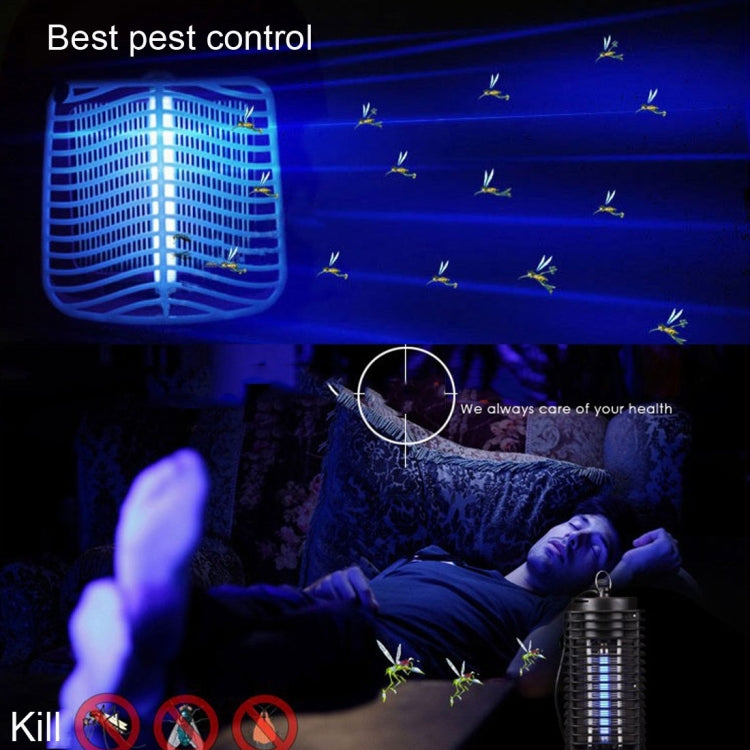 3W Microwave Insect Killer Electric Mosquito Fly Bug Insect Control with Trap Lamp, AC 110V, US Plug, AC 110V US Plug