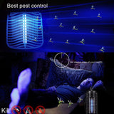 3W Microwave Insect Killer Electric Mosquito Fly Bug Insect Control with Trap Lamp, AC 220V, EU Plug, AC 220V EU Plug