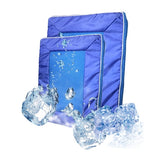 Summer Dog Pad Bed House Pet Cool Down Pad Detachable Dog Mat Cushion,Medium, Size:63*44*4cm, Size:63*44*4cm