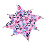 Pet Canvas Hammock Nice And Warm Cat Hammock Hamster Mat Nest Pet Bed,Medium,Size:33*30cm,Random Color Delivery, Size:33*30cm