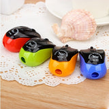 10 PCS Creative Mouse Style Pencil Sharpeners Mechanical Machine School Stationery Office Supplies, Random Color Delivery, Mouse Style Mouse Style