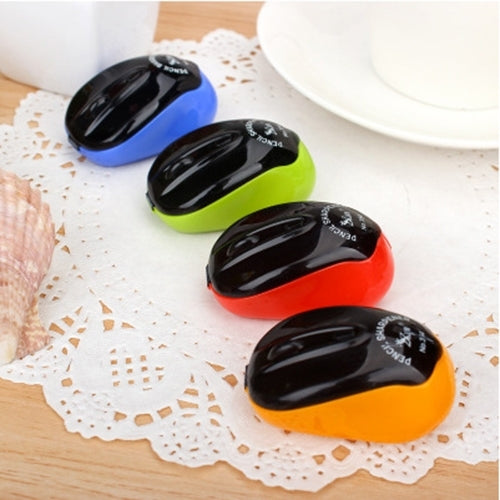 10 PCS Creative Mouse Style Pencil Sharpeners Mechanical Machine School Stationery Office Supplies, Random Color Delivery, Mouse Style