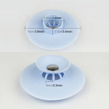 2 PCS Silicone Drain Stopper Deodorant Sink Bathtub Floor Drain Protector
