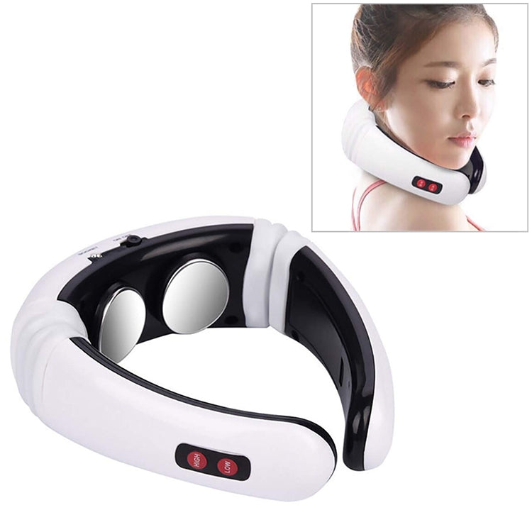 USB Charging 1300 mAh Electric Back Neck Shoulder Electrical Pulse Electric Shock Body Massager, USB Charging USB Charging