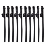 10 PCS Dicky Sipping Straw, Length: about 19cm, Dicky Sipping Straw(Black)