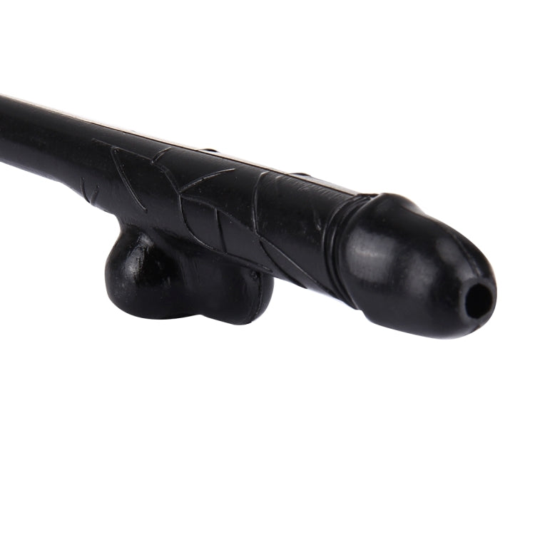 10 PCS Dicky Sipping Straw, Length: about 19cm, Dicky Sipping Straw(Black)