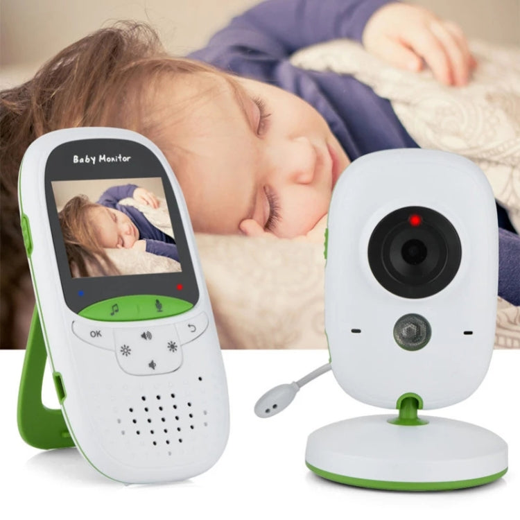 VB602 2.4 inch LCD 2.4GHz Wireless Surveillance Camera Baby Monitor, Support Two Way Talk Back, Night Vision, VB602 VB602 White