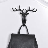 Creative Three-dimensional Multifunctional Deer Head Animal Decorative Hook Coat Hook Retro Clothes Hanging Creative Home Crafts, Random Style Delivery, Coat Hook