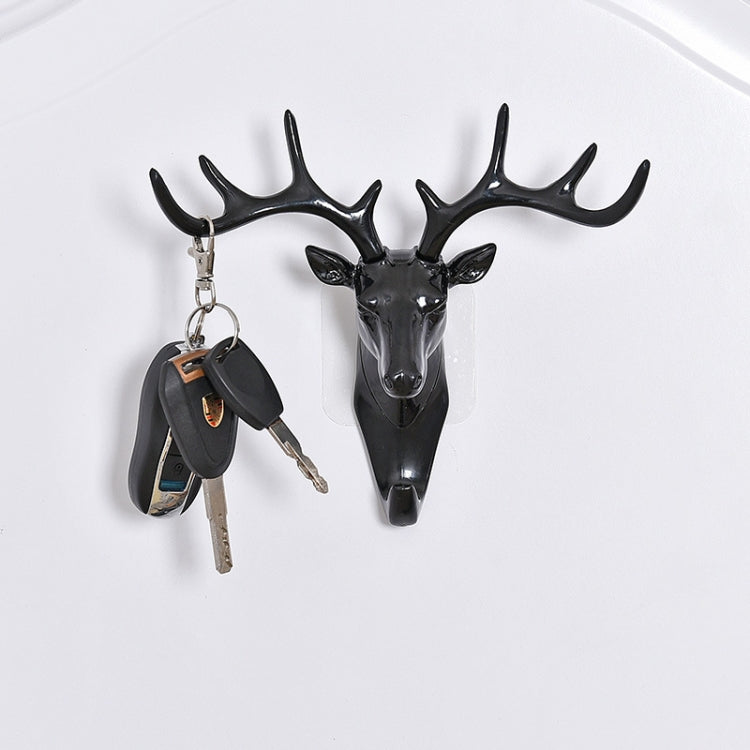 Creative Three-dimensional Multifunctional Deer Head Animal Decorative Hook Coat Hook Retro Clothes Hanging Creative Home Crafts, Random Style Delivery, Coat Hook