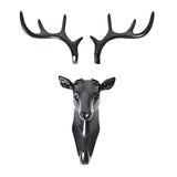 Creative Three-dimensional Multifunctional Deer Head Animal Decorative Hook Coat Hook Retro Clothes Hanging Creative Home Crafts, Random Style Delivery, Coat Hook