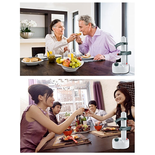 Multifunction Stainless Steel Electric Vegetables Fruit Apple Peeler Peeling Automatic Peeling Machine, Apple Peeler