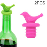 2pcs Creative Bird Style Silicone Wine Beer Condiments Bottle Stopper Random Color Delivery, 10 PCS Bird Shape 10 PCS Bird Shape