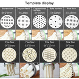 4 Molds Household Manually Small Stainless Steel Pressing Style Handhold Noodle Machine, 4 Molds