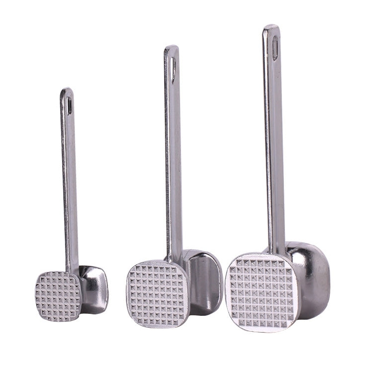 2 PCS Aluminum Alloy Loose Tenderizers Meat Hammer Steak Pork Kitchen Tools, Middle Size: 5.0 x 22.5cm, Middle Size: 5.0 x 22.5cm