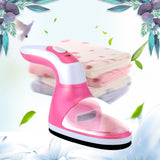 USB Charged And Battery Power Supplied Handle Rotatable Clothes Link Remover Machine Pink