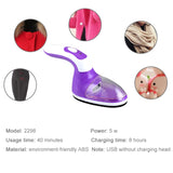 USB Charged And Battery Power Supplied Handle Rotatable Clothes Link Remover Machine