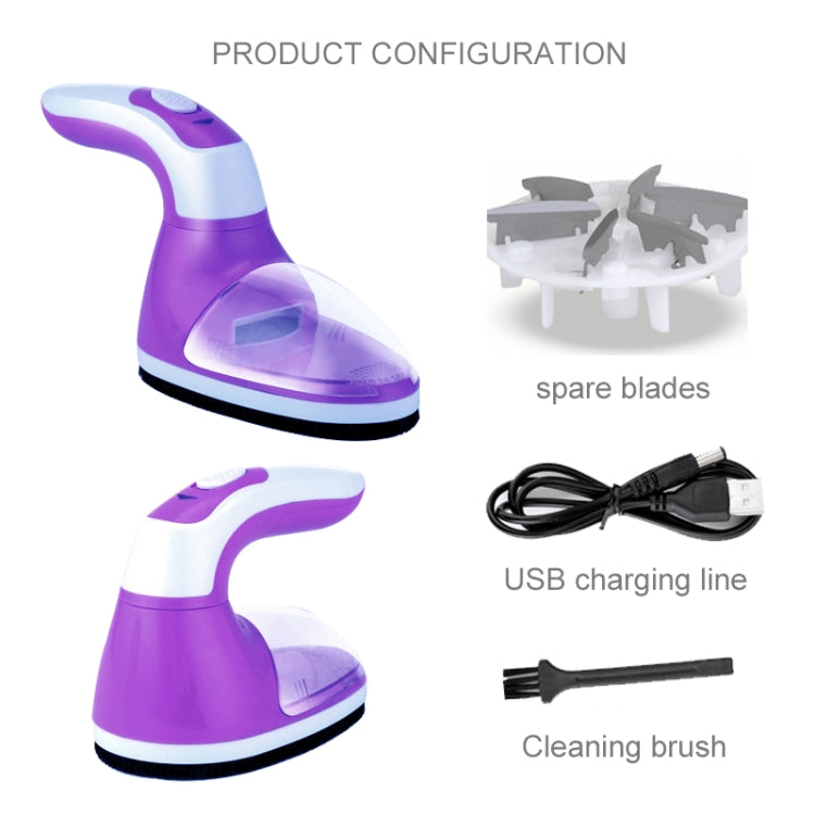 USB Charged And Battery Power Supplied Handle Rotatable Clothes Link Remover Machine