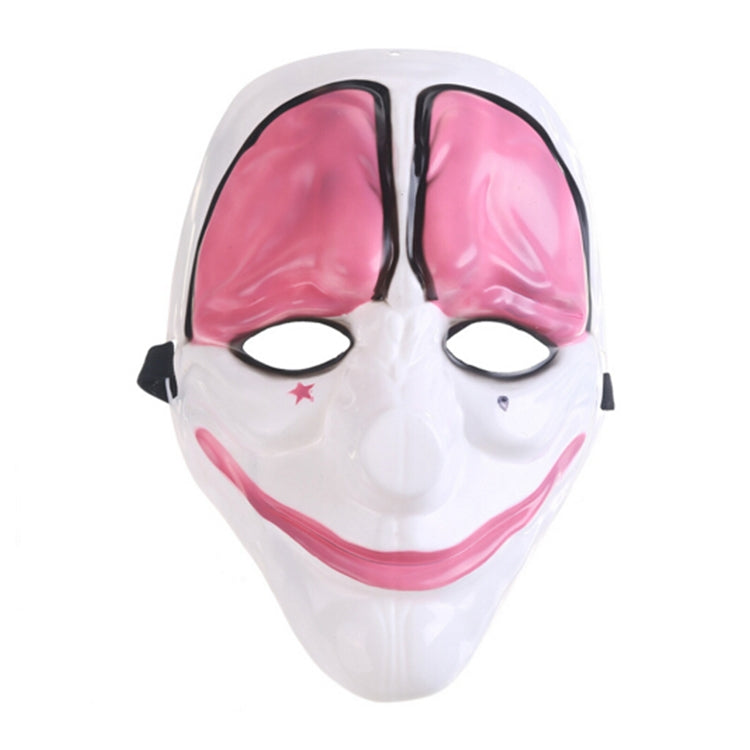 Halloween Mask PVC Halloween Festival Party Mask, US Flag Pattern, Clown Pattern, Red Brain Pattern, Old Man Pattern