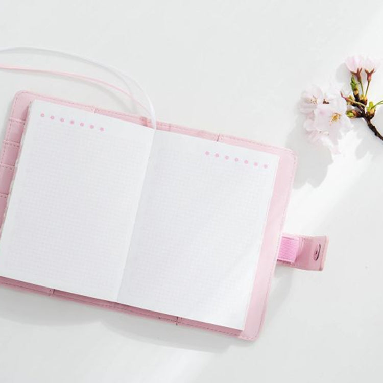 Creative Notebook See Also The Sakura PU Hand Book Suit Gift Notebook School Office Supplies, Random Color Delivery, PU Hand Book