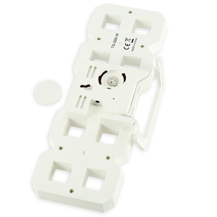 Multi-Function Large 3D LED Digital Wall Alarm Clock with Snooze Function, 12/24 Hours Display for Home, Kitchen, Office, DC 5V, CE Certificated, White Body Green Characters, White Body Blue Characters, White Body Red Characters                        ...