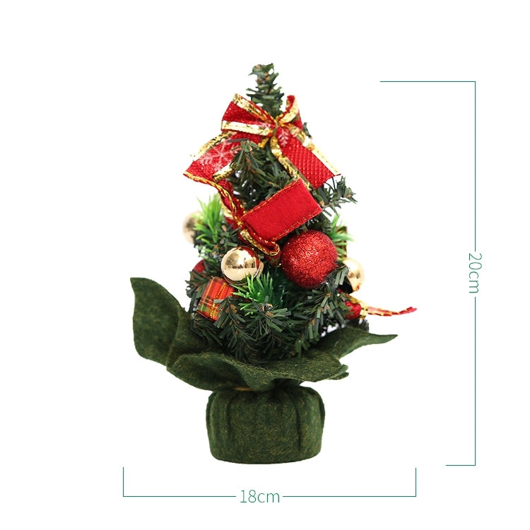 Mini Christmas Trees Xmas Decorations, Size: 20 * 18cm, 20cm