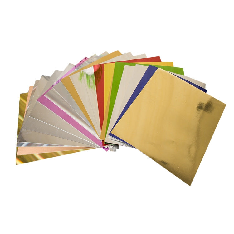 50pcs / Pack A4 Size Foil Papers, Random One Color Delivery, A4 Size Foil Papers